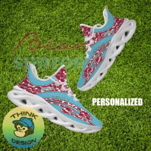 Beam Suntory Brand New Sport Sneaker Trendsetter Camo Max Soul Shoes Custom Name - Beam Suntory Running Shoes Camo Design Personalized Photo 1