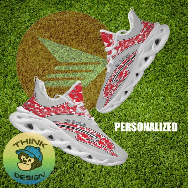 Canada Post Brand New Sport Sneaker Energize Camo Max Soul Shoes Custom Name - Canada Post Running Shoes Camo Design Personalized Photo 1