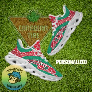 Canadian Tire Brand New Chunky Sneaker Bold Camo Max Soul Shoes Custom Name - Canadian Tire Running Shoes Camo Design Personalized Photo 1