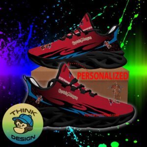 Captain Morgan Max Soul Shoes Pattern New Sport Sneaker Badge Custom Name - Captain Morgan Max Soul Shoes Personlized Photo 1