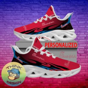 Chick Fil A Max Soul Shoes Pattern New Sport Sneaker Visual Custom Name - Chick Fil A Max Soul Shoes Personlized Photo 1