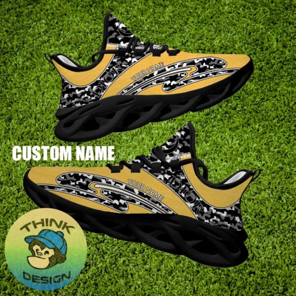 Christian Dior Brand New Chunky Sneaker Inspiration Camo Max Soul Shoes Custom Name - Christian Dior Running Shoes Camo Design Personalized Photo 2