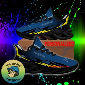 Goodyear Max Soul Shoes Pattern New Sport Sneaker Impression Custom Name - Goodyear Max Soul Shoes Personlized Photo 1