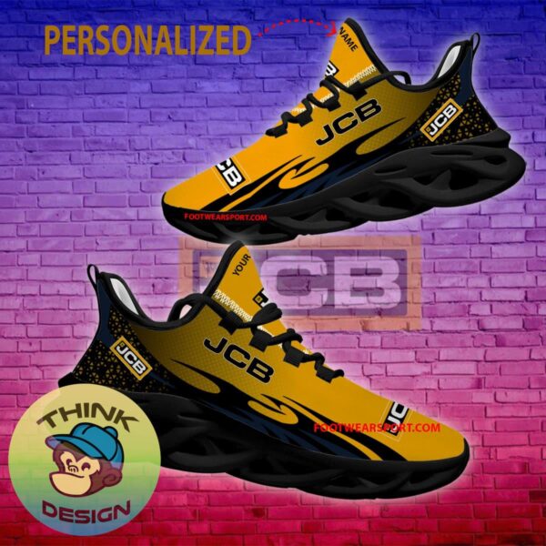 JCB Max Soul Shoes Pattern New Chunky Sneaker Statement Custom Name - JCB Max Soul Shoes Personlized Photo 2