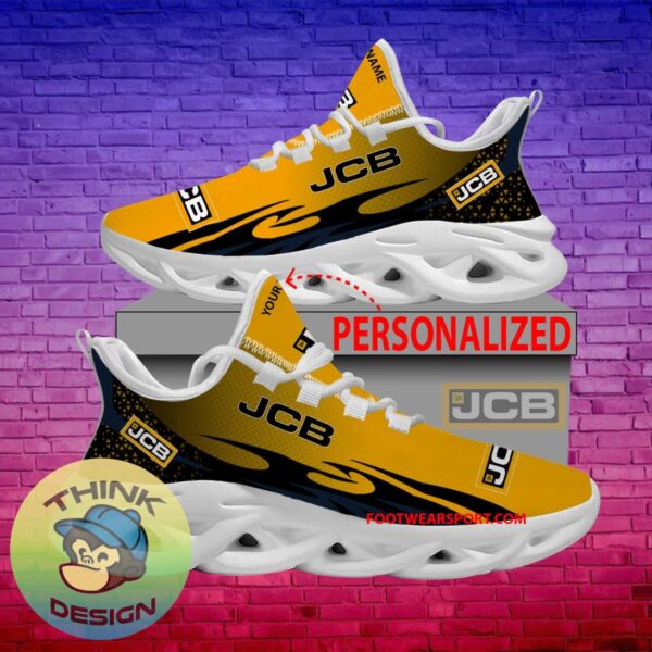 JCB Max Soul Shoes Pattern New Chunky Sneaker Statement Custom Name - JCB Max Soul Shoes Personlized Photo 1