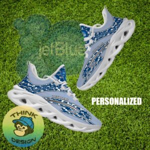 Jetblue Brand New Sport Sneaker Motif Camo Max Soul Shoes Custom Name - Jetblue Running Shoes Camo Design Personalized Photo 1