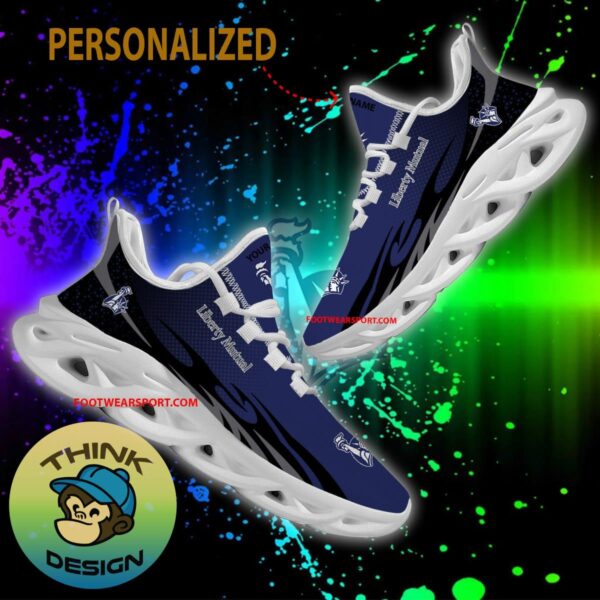 Liberty Mutual Insurance Max Soul Shoes Pattern New Sport Sneaker Representation Custom Name - Liberty Mutual Insurance Max Soul Shoes Personlized Photo 2