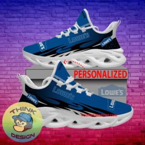 Lowe's Max Soul Shoes Pattern New Sport Sneaker Motif Custom Name - Lowe's Max Soul Shoes Personlized Photo 1