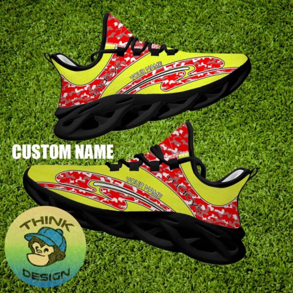 Macy's Brand New Chunky Sneaker Elevate Camo Max Soul Shoes Custom Name - Macy's Running Shoes Camo Design Personalized Photo 2