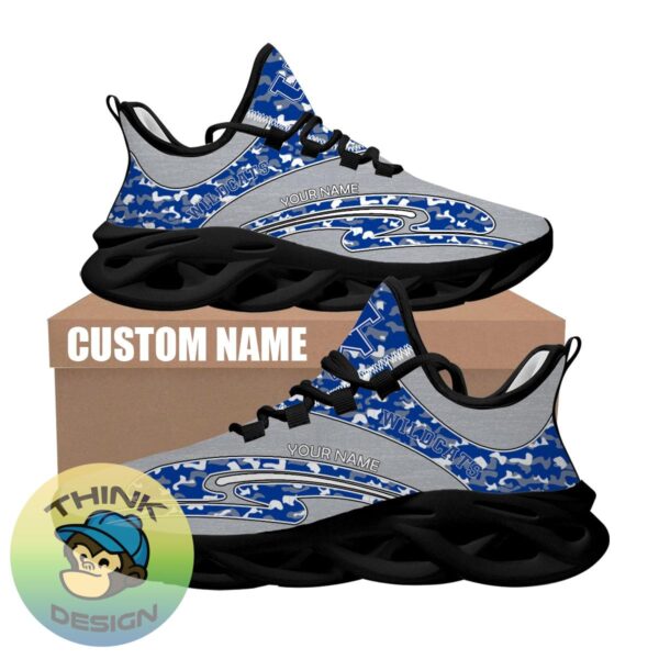 Personalized Camo Design NCAA Kentucky Wildcats Max Soul Shoes Unconventional Chunky Sneaker - NCAA Kentucky Wildcats Chunky Sneakers Camo Personalized Style 2