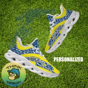 Goodyear Brand New Running Sneaker Athletic Camo Max Soul Shoes Custom Name - Goodyear Running Shoes Camo Design Personalized Photo 1