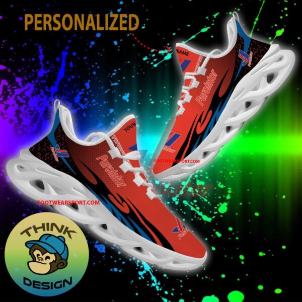 Purolator Max Soul Shoes Pattern New Chunky Sneaker Luxury Custom Name - Purolator Max Soul Shoes Personlized Photo 2