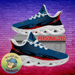 Volvo Car Racing Max Soul Shoes Pattern New Chunky Sneaker Aspire Custom Name - Volvo Car Racing Max Soul Shoes Personlized Photo 1