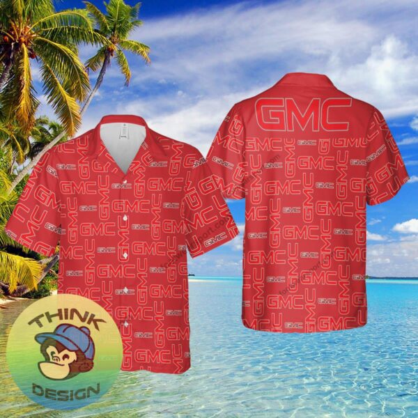 GMC Car Racing Brand Souvenir Brand New Beach Hawaiian Shirt For Men And Women - GMC Car Racing Brand Souvenir Brand New Beach Hawaiian Shirt For Men And Women