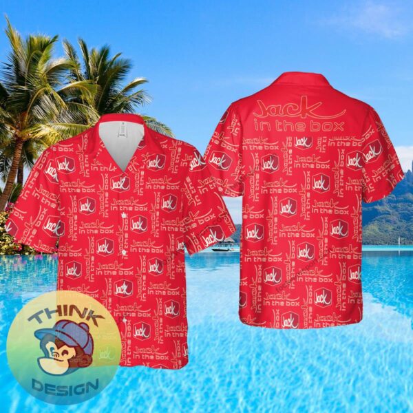 jack in the box Brand Modern Brand 3D Hawaiian Shirt Men And Women Gift - jack in the box Brand Modern Brand 3D Hawaiian Shirt Men And Women Gift