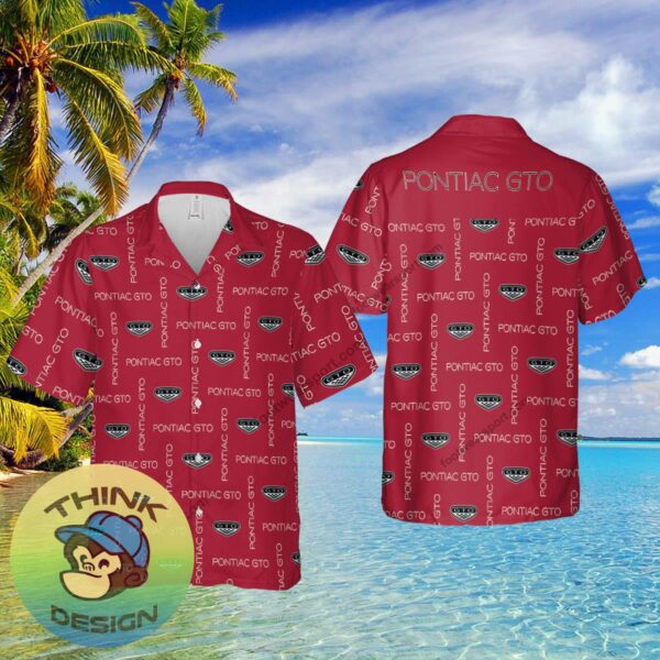 Pontiac GTO Car Racing Brand Tropic Brand New Beach Hawaiian Shirt For Men And Women - Pontiac GTO Car Racing Brand Tropic Brand New Beach Hawaiian Shirt For Men And Women
