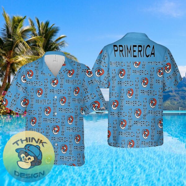 primerica Brand Collar Brand 3D Hawaiian Shirt Men And Women Gift - primerica Brand Collar Brand 3D Hawaiian Shirt Men And Women Gift