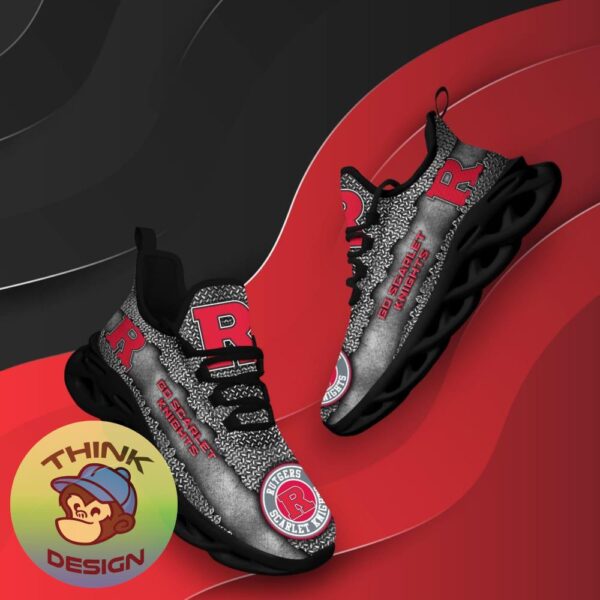Rutgers Scarlet Knights Aspire Sports Sneakers Ideas For Men And Women Gift Max Soul Shoes - Rutgers Scarlet Knights Clunky shoes Best Gift Ever!_3